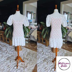 Fabrik Floral Smocked Dress